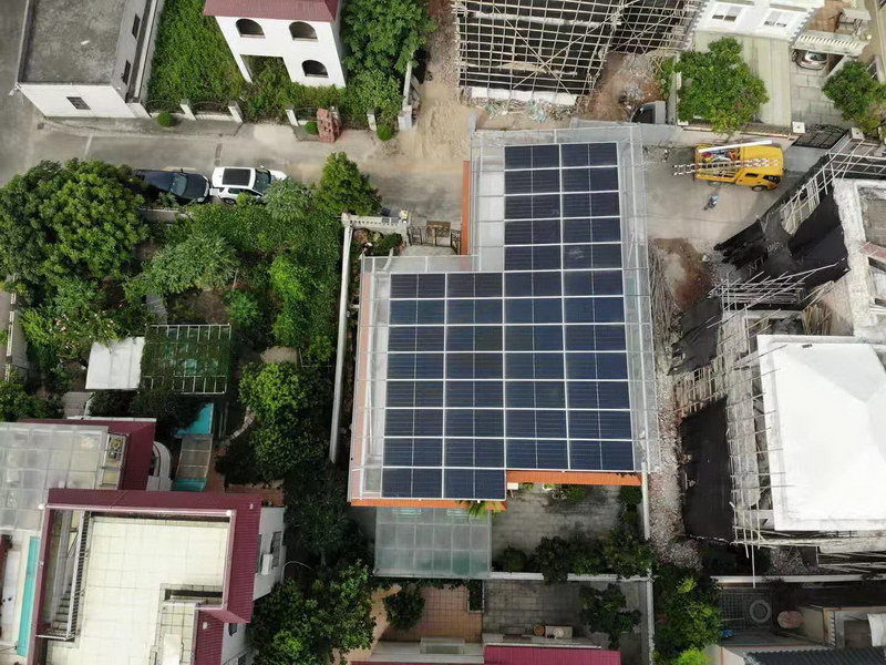 惠州仲愷16kw光伏發電項目2